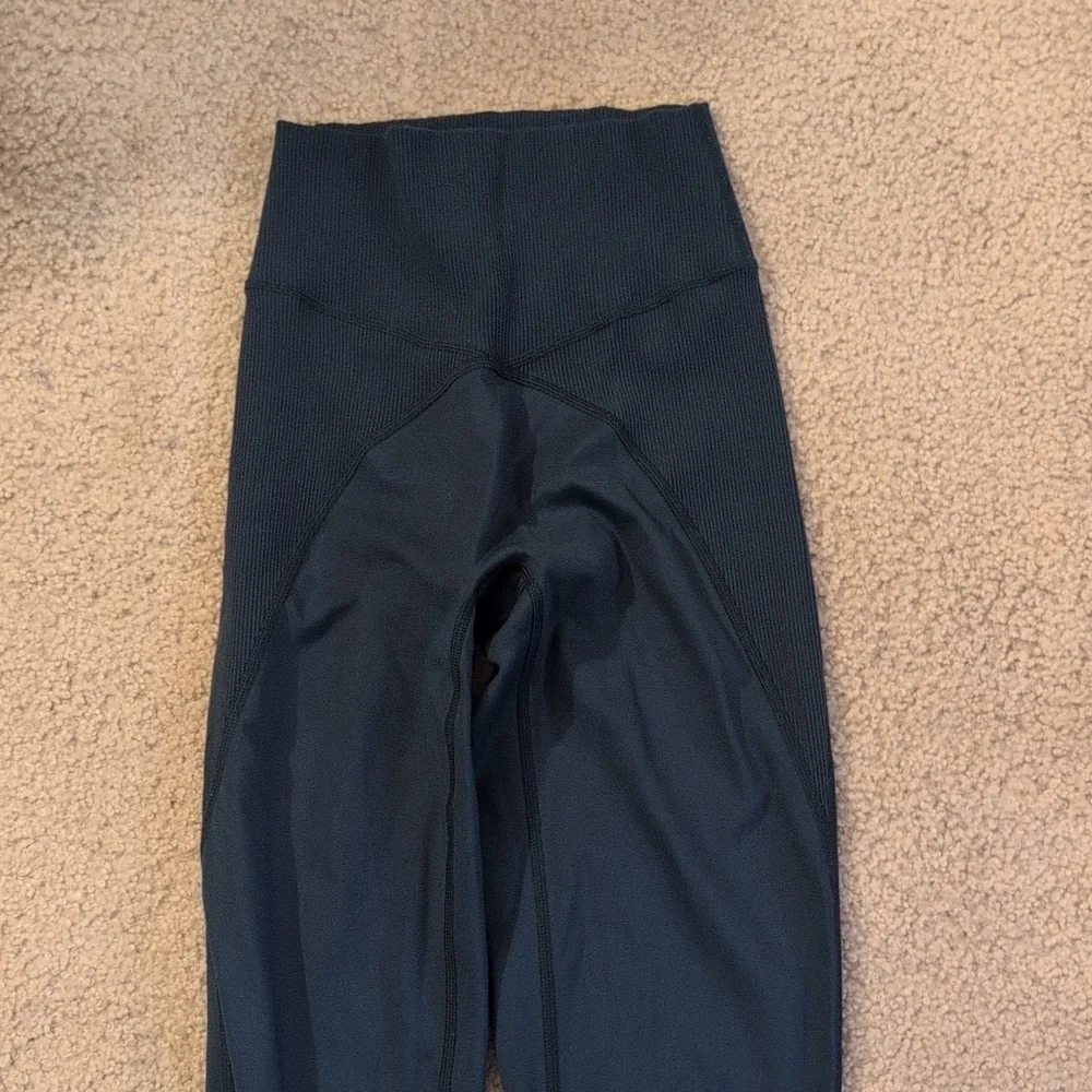 Aerie Black 7/8 Athletic Workout Leggings Size Small